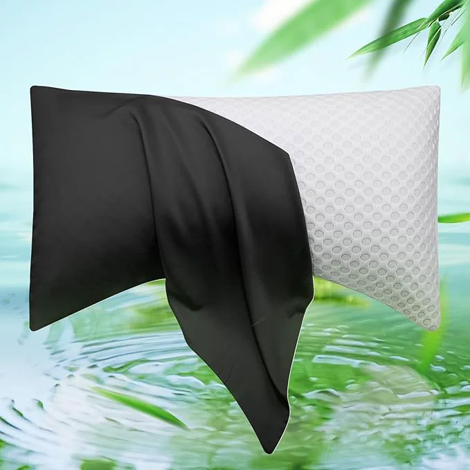 Enhanced Cooling Side Sleeper Pillow Cases Clean