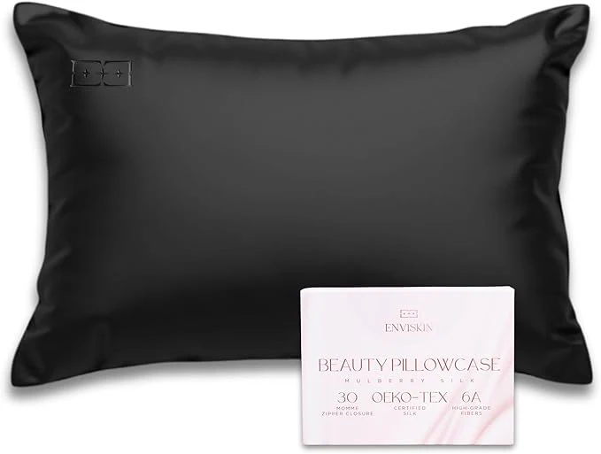 High-Quality Mulberry Silk Pillowcase Infused Efficient