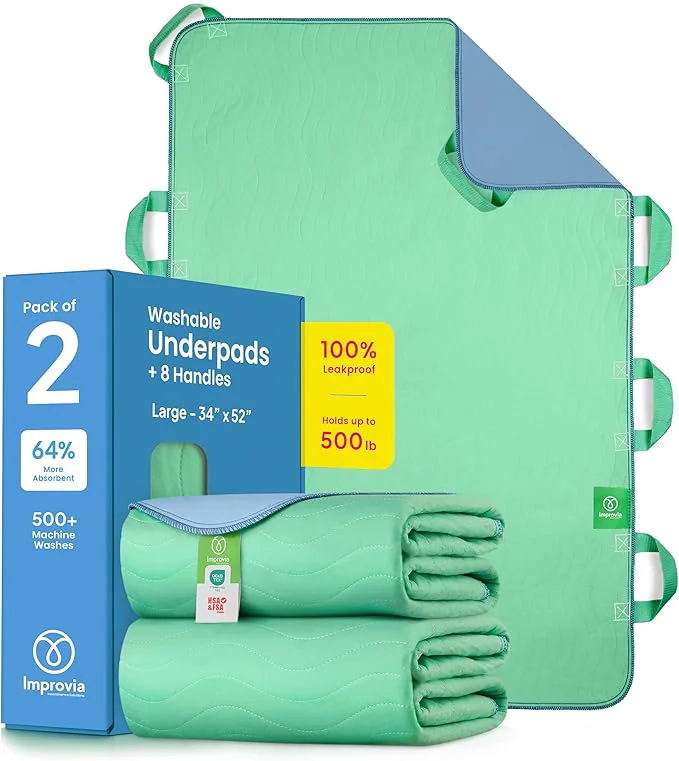 Easy-to-Use Improvia Positioning Bed Pad Convenient
