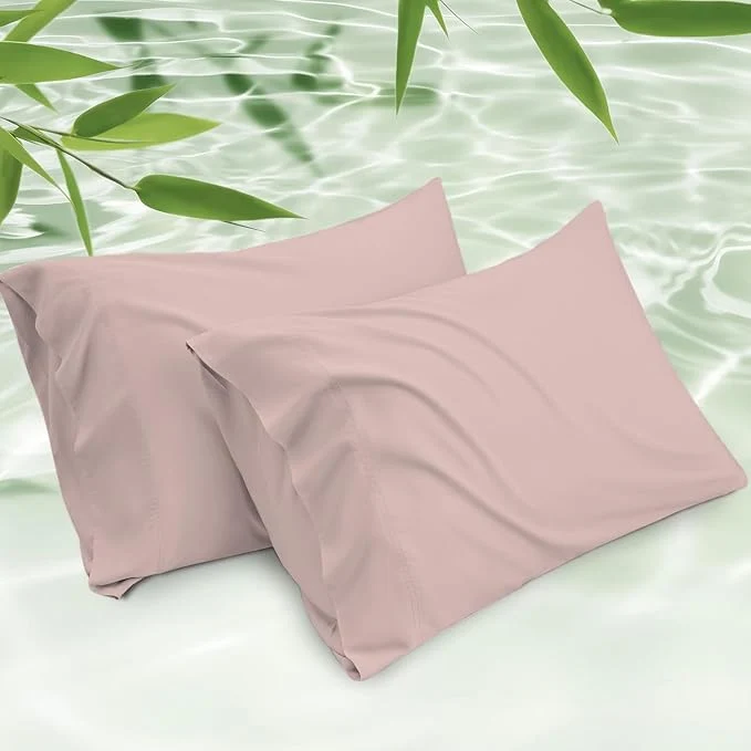 Certified Kamas Oversized Bamboo Pillowcase Set of 2 Naturally Grown Ultra Soft Dependable