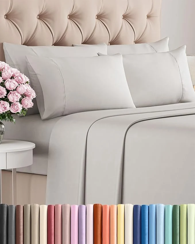 First-Class Queen 6 Piece Sheet Set Fine