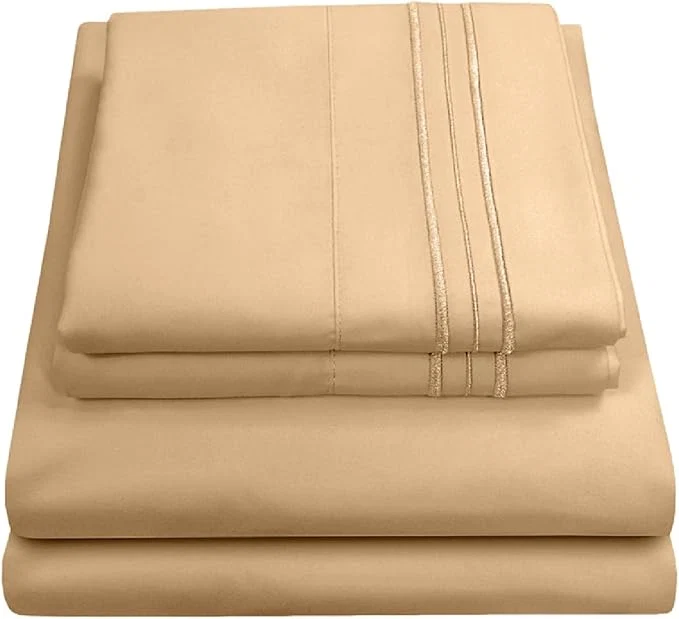 Original Twin XL Sheets – Breathable Luxury Sheets – 1800 Supreme Collection Extra Soft Unique