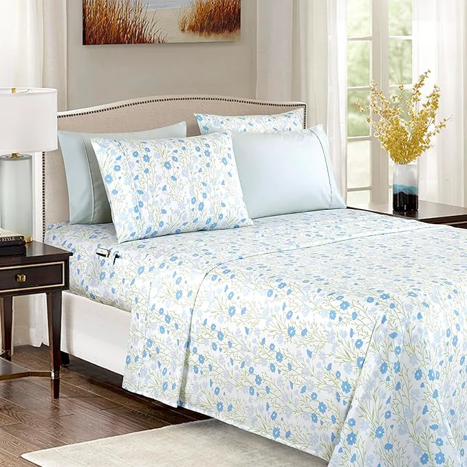 Solid Elegant Comfort Softest and Coziest 6-Piece Sheet Set Original