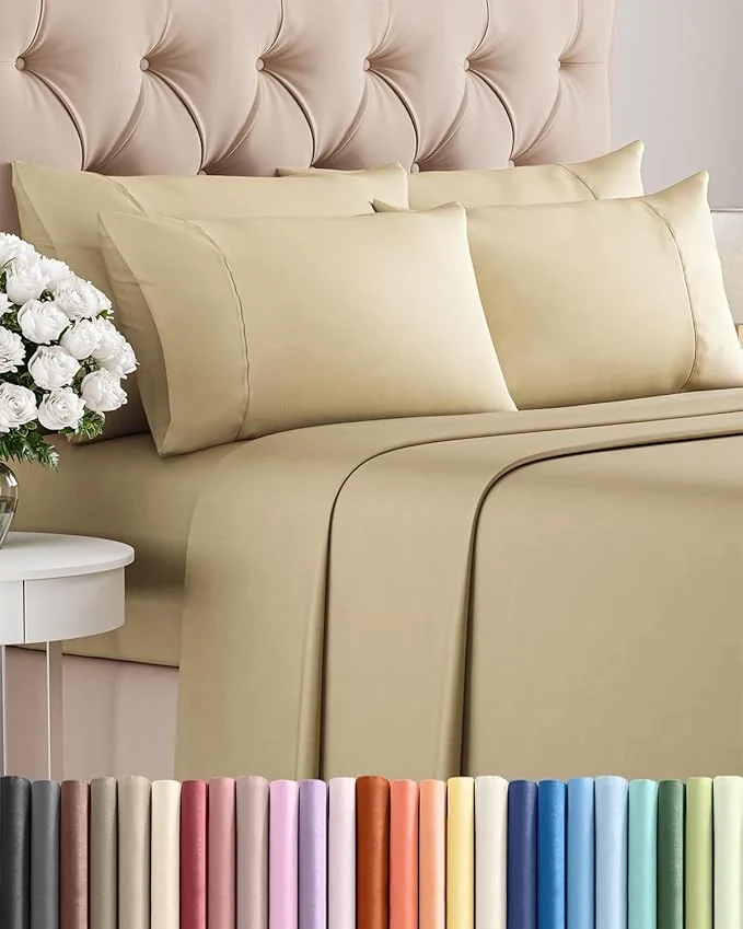 Original Cal King 6 Piece Sheet Set Clean