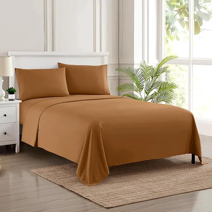 Practical King Size Sheets Natural
