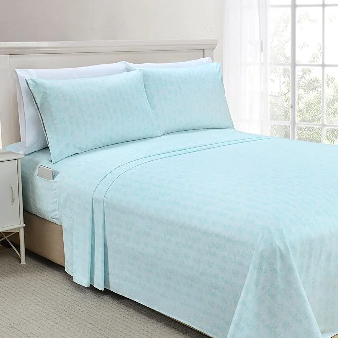 Green Elegant Comfort Softest and Coziest 6-Piece Sheet Set Lightweight