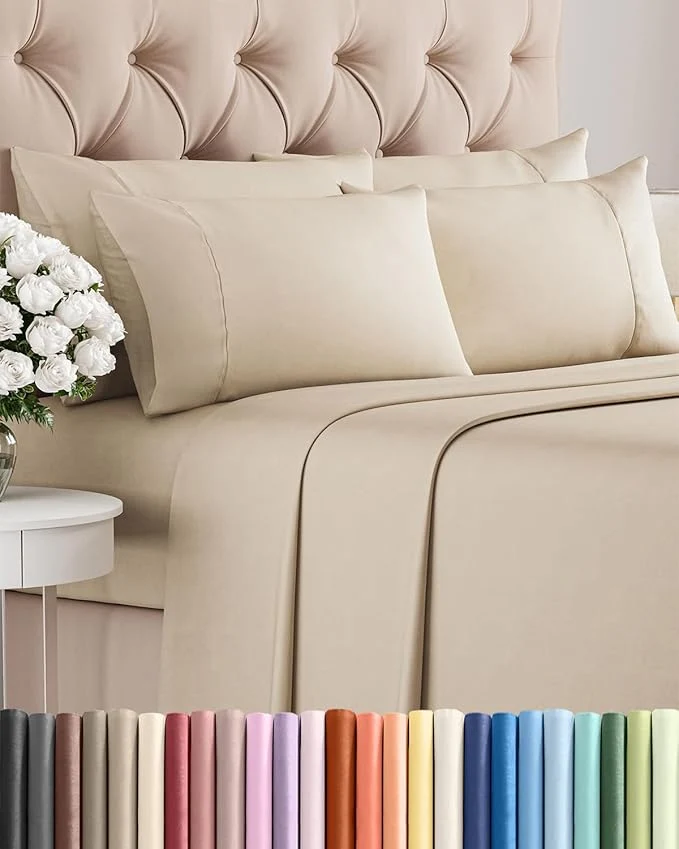 Secure Full 6 Piece Sheet Set Fashionable