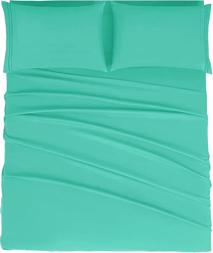 Durable Mejoroom California King Size Sheet Set Contemporary