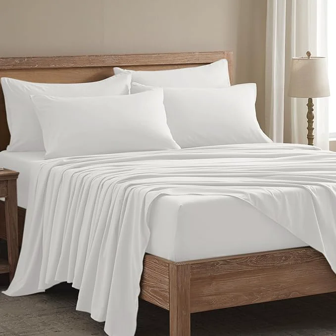 Environmentally Friendly Cal King Size Sheets Set Sophisticated