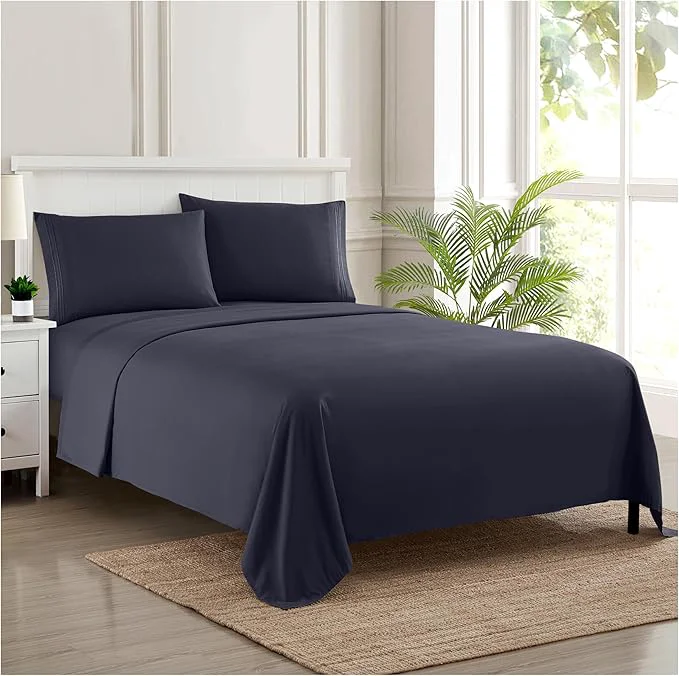 Certified Twin Sheets – Breathable Luxury Sheets – 1800 Supreme Collection Extra Soft Outstanding