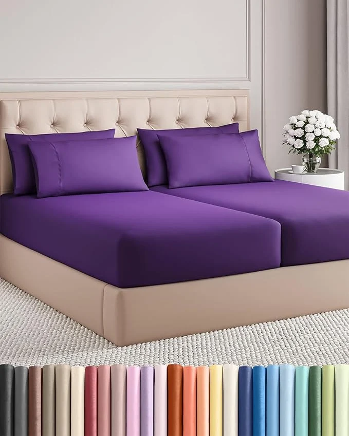 Verified Split King 7 Piece Sheet Set Original Design