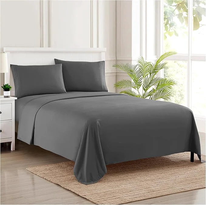 Classic Twin XL Sheets – Breathable Luxury Sheets – 1800 Supreme Collection Extra Soft Effective