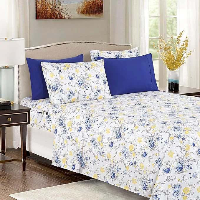 Exceptional Elegant Comfort Softest and Coziest 6-Piece Sheet Set