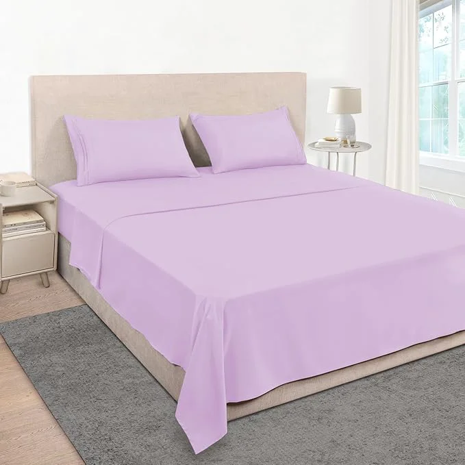 Carefully Designed Mejoroom Queen Size Sheet Set Easy-to-Use
