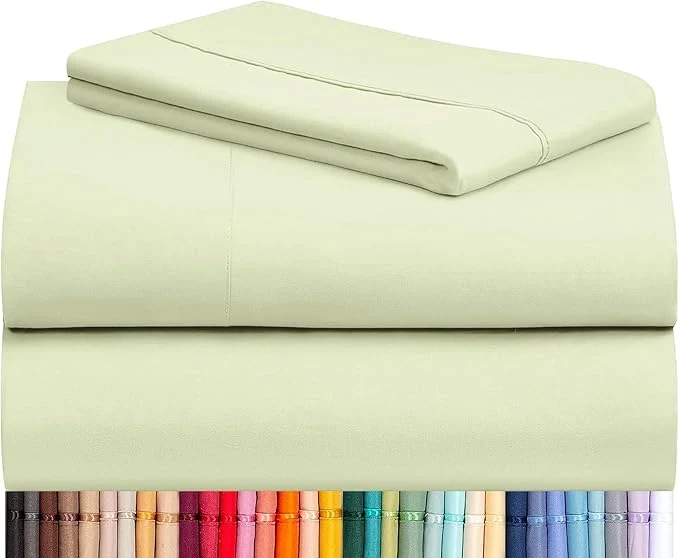 Reliable LuxClub 3 PC Twin Sheet Set Deep Pockets Wrinkle Cooling Bed Sheets Hotel Certified