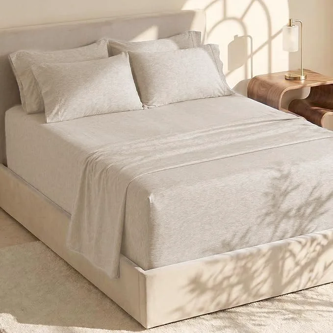 Breathable Hearth Harbor Bed Sheets Luxury Soft 6 Piece Bed Sheet Set Extra Deep Pocket Selected