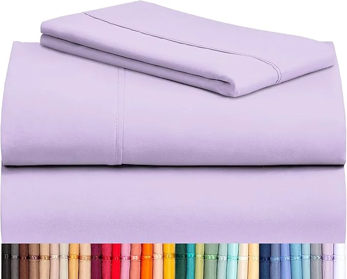 Professional LuxClub 3 PC Sheet Sheets Deep Pockets 18 Eco Friendly Wrinkle Responsible