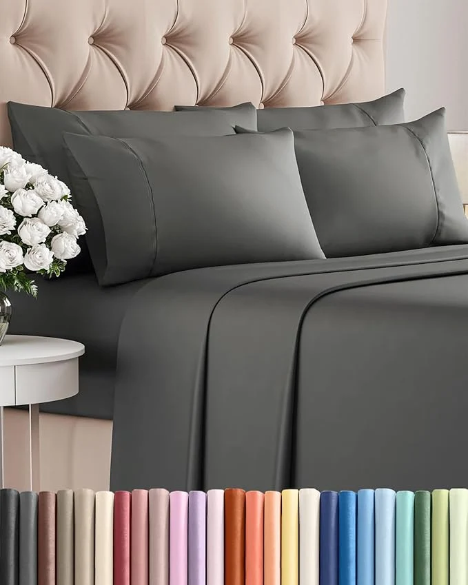 Functional King 6 Piece Sheet Set Convenient