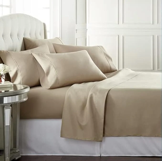 First-Class Danjor Linens Bed Sheet Set Queen Size Top-Quality