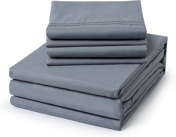Sustainable ClevaHome Queen Size Sheet Set Secure