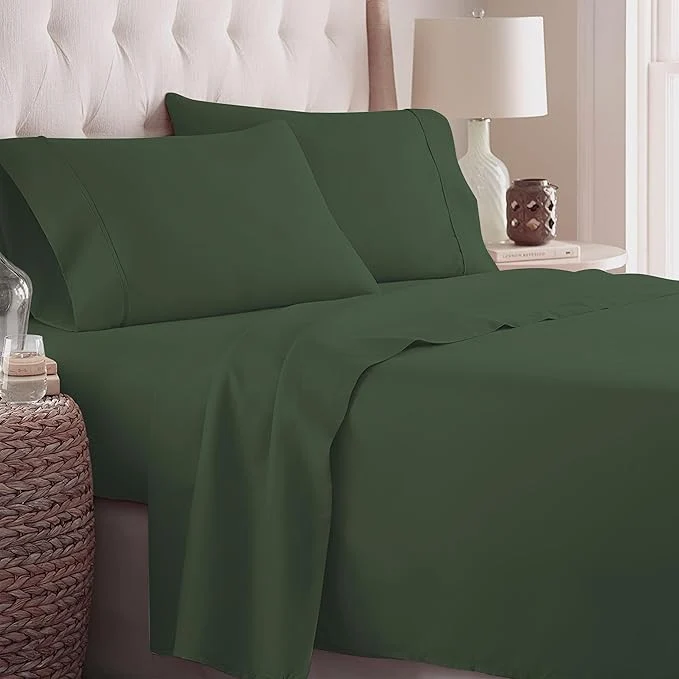 Traditional Danjor Linens Twin Bunk Bed Sheets w 2 Pillowcases Lightweight Brushed Expertly Made