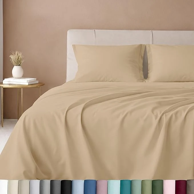 Prestigious California Design Den Twin Bed Sheets Cotton Sateen 600 Thread Count Efficient