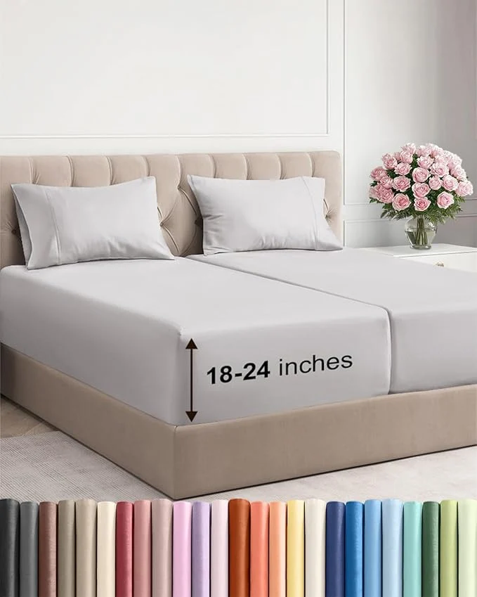 Minimalist Extra Deep Split King Sheet Set Reliable