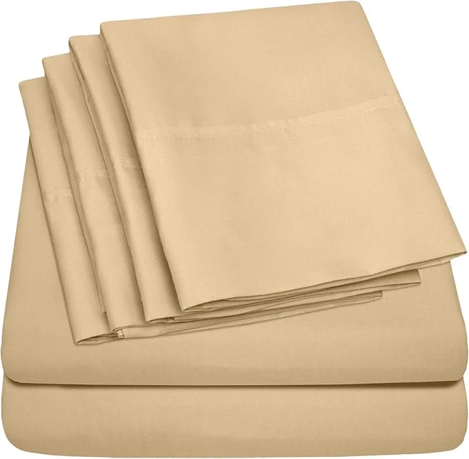 Smooth Cal King Size Bed Sheets Clean