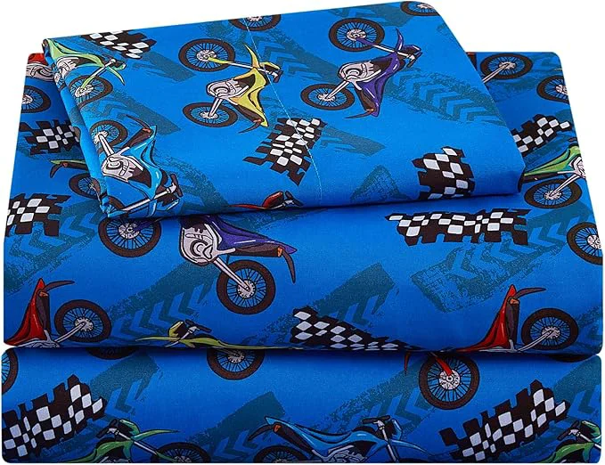 Contemporary lasoftan Kids Sheet Set Twin Size Twin Sheet Set Efficient