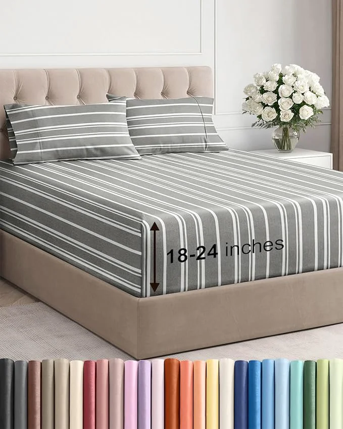 Easy-to-Use Extra Deep Full Sheet Set Dependable