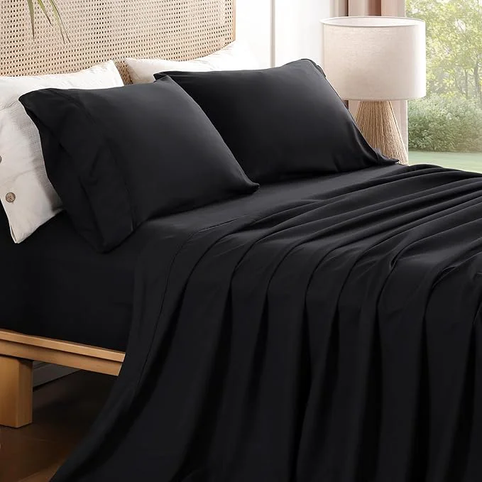 Proven King Sheet Set 4 Piece Wrinkle Oeko-Tex Comfortable