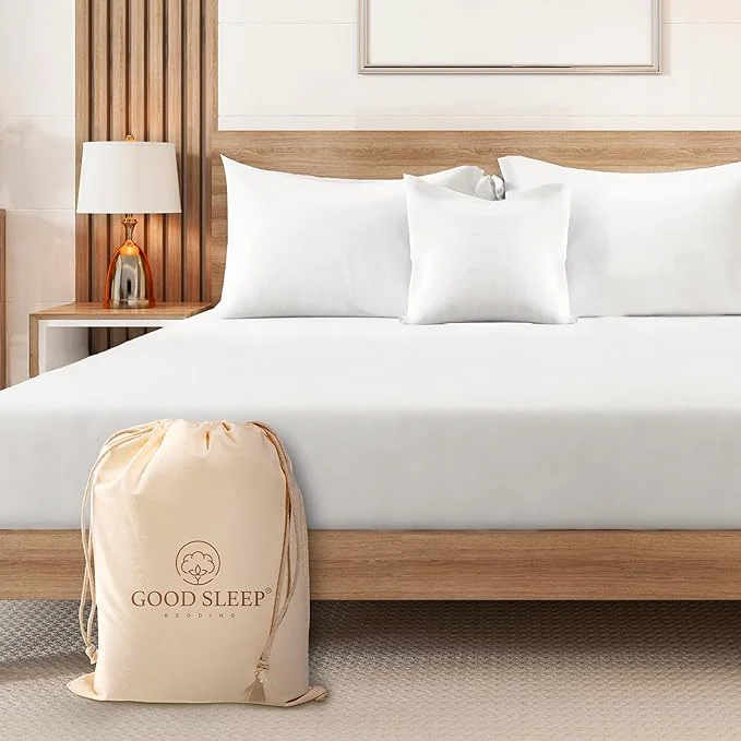 Refined Good Sleep Egyptian Cotton Fitted King Sheet Selected