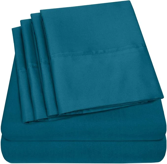 Breathable Twin Size Bed Sheets Traditional