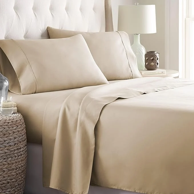 Casual Danjor Linens Twin Bunk Bed Sheets w 2 Pillowcases Lightweight Brushed Artisan
