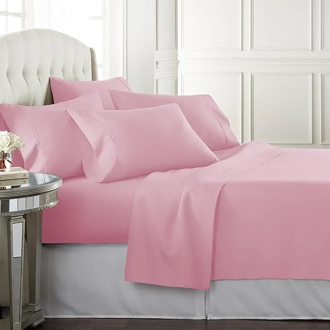 Minimalist Danjor Linens Bed Sheet Set Cal King Soft