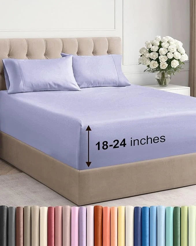 High-Grade Extra Deep Queen Sheet Set Prestigious