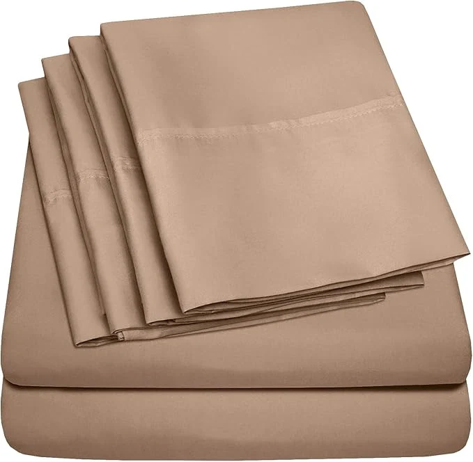 Classic Sweet Home Collection 6 Piece 1500 Supreme Collection Brushed Microfiber Deep Effective