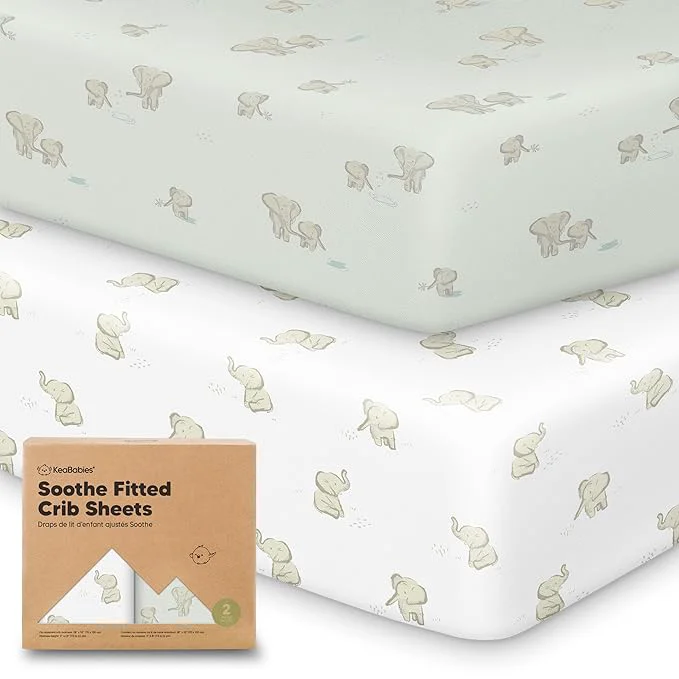 Original Design KeaBabies 2-Pack Organic Crib Sheets Reliable