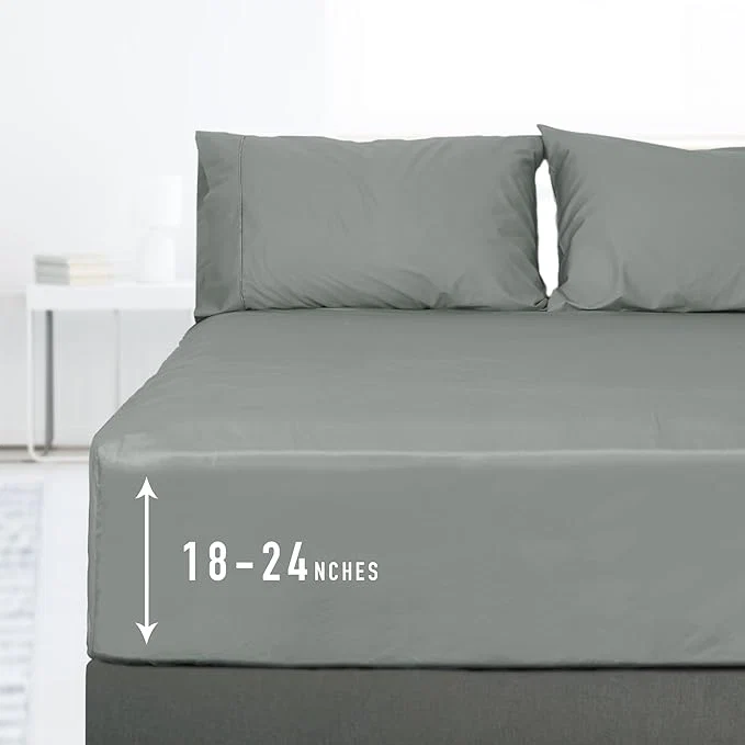 Innovative Sunflower Full Fitted Sheet 1-Piece Extra Deep Pocket Fitted Bottom Sheet 22 Elite