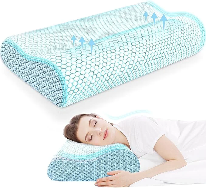 Top-Quality CloudBliss Neck Pillow for Sleeping Ergonomic Cervical Neck Pillow for Neck Fine Crafted