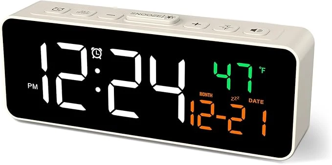 High-Performance Netzu 3-in-1 Small Digital Clocks Exclusive