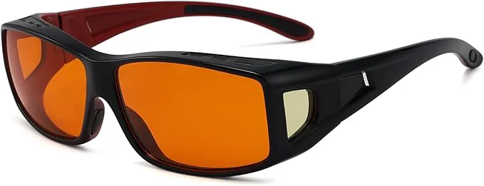 Reusable Eyekepper Blue Light Reduction Fitover Anti-Blue Blocking Computer Recyclable