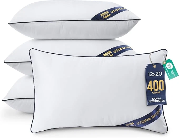 First-Class Utopia Bedding Throw Pillow Inserts 12 x 20 Inches Decorative Indoor Pillows Fast