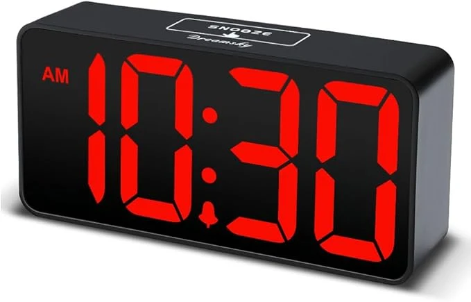 Fashionable DreamSky Small Digital Alarm Clock Reusable