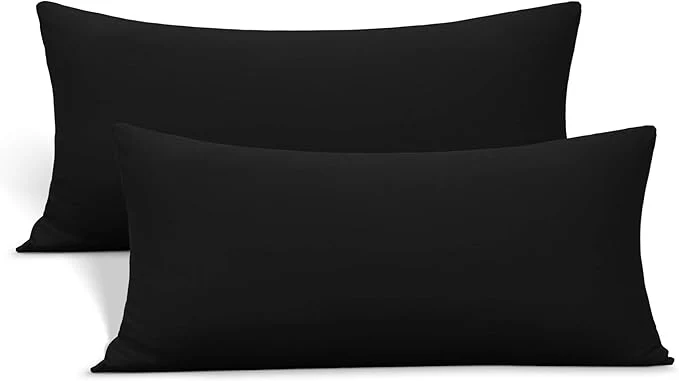 Soft 2-Pack Stretch Pillow Cases Green