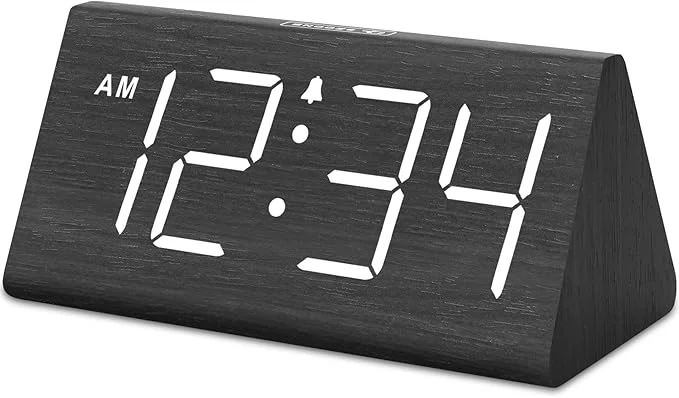 Fine Crafted DreamSky Wooden Digital Alarm Clocks High-Quality