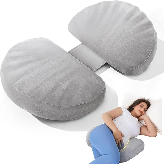 Fashionable Pregnancy Pillow for Sleeping Memory Foam Pillow for Side Sleeper Maternity Stylish