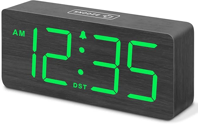 Specialty DreamSky Wooden Digital Alarm Clock High-Quality