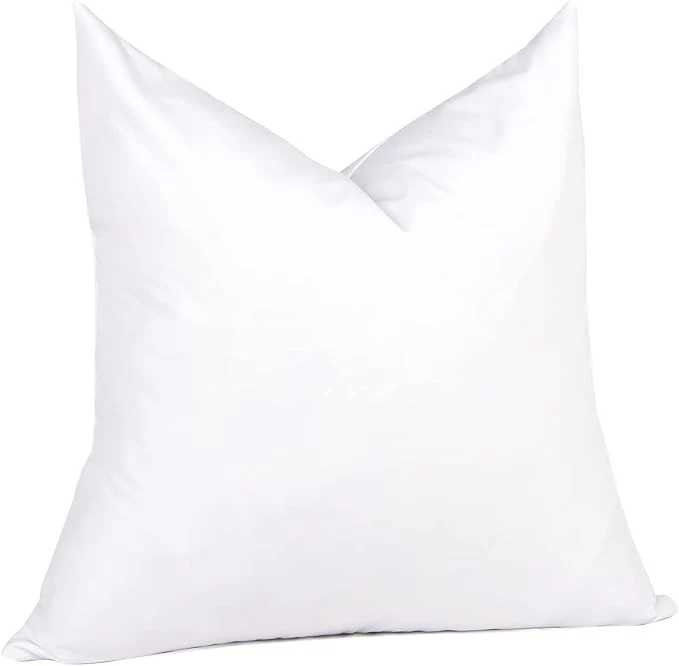 Quality puredown® 30 x 30 Feather Down Throw Pillow Insert 1 Pack Euro Pillow Proven