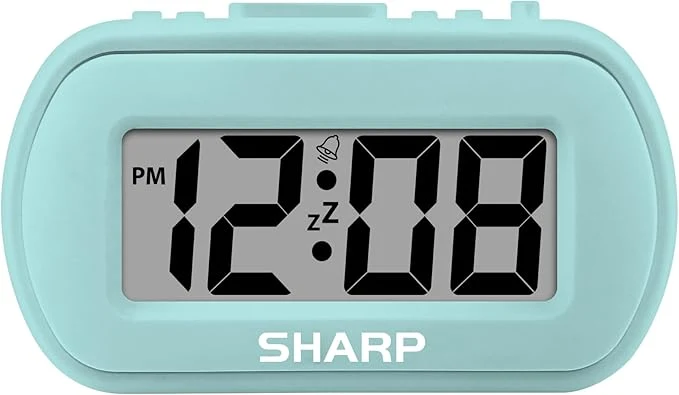 Carefully Designed Sharp Digital Alarm Clock – Tactile Case Unique